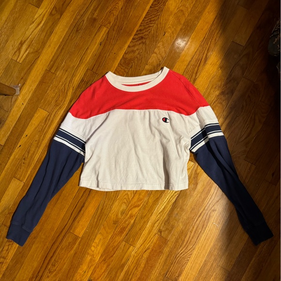 Vintage Champion crop sweater - Picture 1 of 4